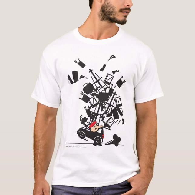 Zu viel Kunst! T-Shirt (Vorderseite)