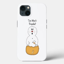 Zu viel Tequila Schneemann