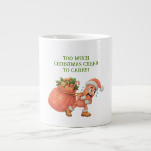 Zu viel Weihnachtsstimmung zum Tragen! Salami Jumbo-Tasse