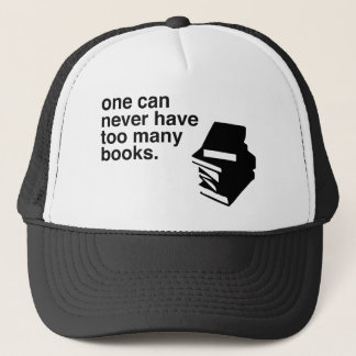 zu viele Bücher Truckerkappe