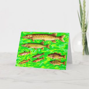 zu viele Fische im Meer Karte