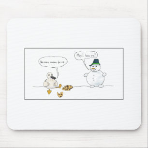 Zu viele Kekse Mousepad
