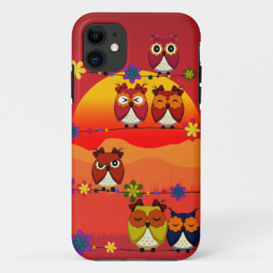 Zu viele niedlichen Eulen Case-Mate iPhone Hülle