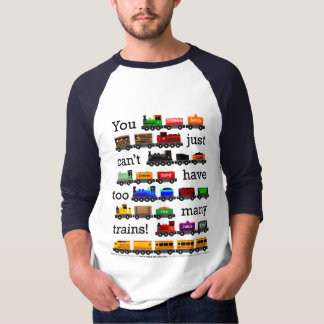 Zu viele Züge Jersey T-Shirt