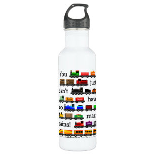 Zu viele Züge Trinkflasche