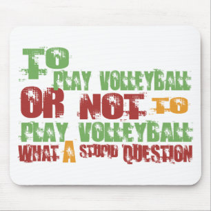 Zu Volleyball spielen Mousepad