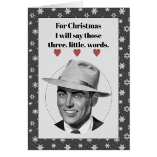 Zu Weihnachten werde ich sagen..