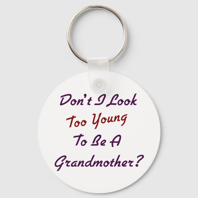 Zu Young Oma Schlüsselanhänger (Vorderseite)
