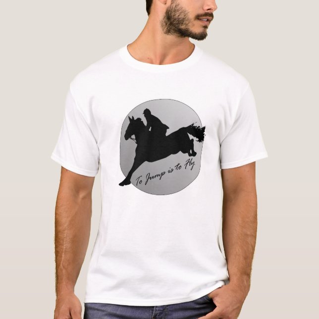 Zu zu springen ist zu fliegen T-Shirt (Vorderseite)