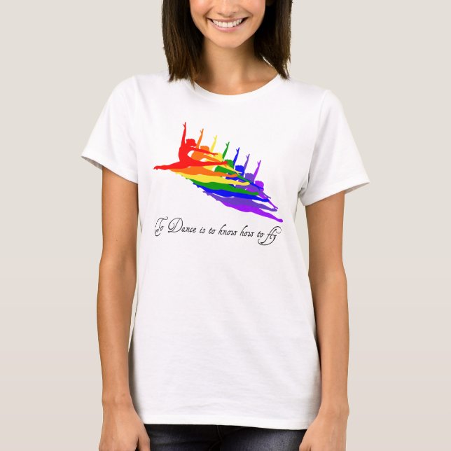 Zu zu tanzen ist, zu können T - Shirt fliegen (Vorderseite)