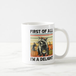 Zuallererst bin ich ein Vintager Herbsthalbmesser Kaffeetasse
