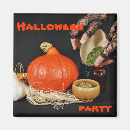 Zubereitungen für Halloween Magnet