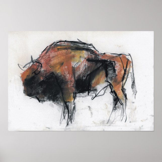 Zubre Bialowieza Poster (Vorne)