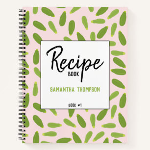 Zucchini Courgette Summer Squash Muster Rezept Notizbuch