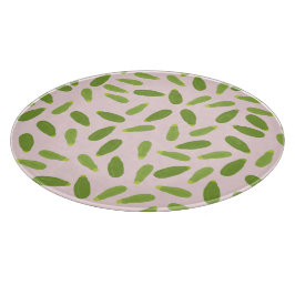 Zucchini Courgette Summer Squash Muster Schneidebrett