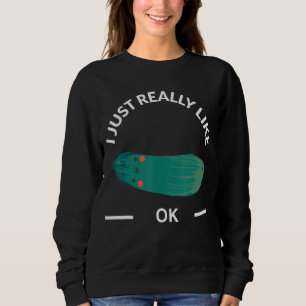 Zucchini Gemüsesorten oder Teigwaren 1 Sweatshirt