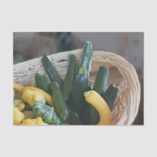 Zucchini Squash Gourd Vegetables Decoupage Seidenpapier