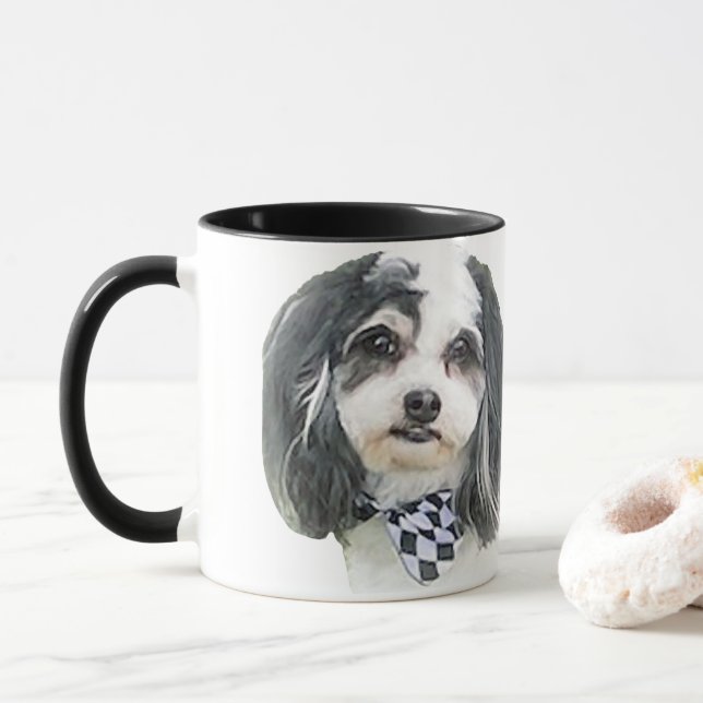 Zuchon Portrait II 11oz. Tasse (Mit Donut)