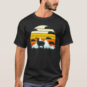 Züchter der Vintagen Rück-Ziege-Bauer T-Shirt