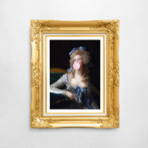 Züchtig mit rosa Kaugummi