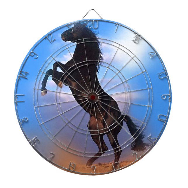 Zuchtpferd Dartscheibe (vorne)