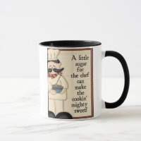 Zucker für die Kochs-Tasse