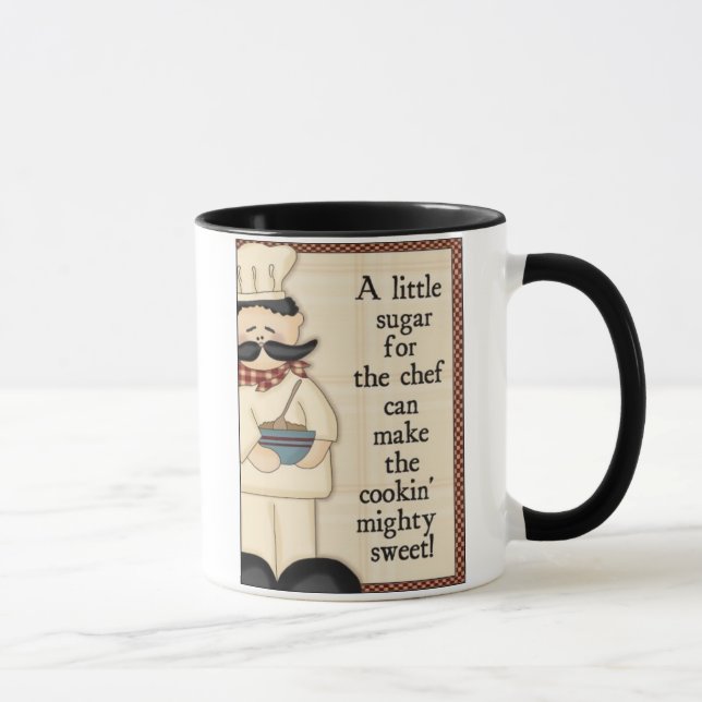 Zucker für die Kochs-Tasse Tasse (Rechts)