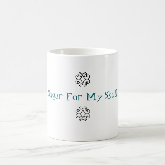 Zucker für meine Schädel-verwandelnde Tasse (Mittel)