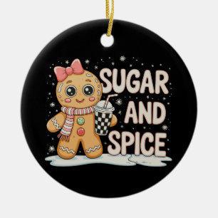 Zucker Gewürz Lebkuchen Bougie Rosa Weihnachten Xm Keramik Ornament