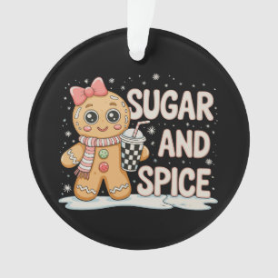 Zucker Gewürz Lebkuchen Bougie Rosa Weihnachten Xm Ornament