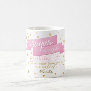 Zucker & Gewürze Alles Pink & Gold Tasse