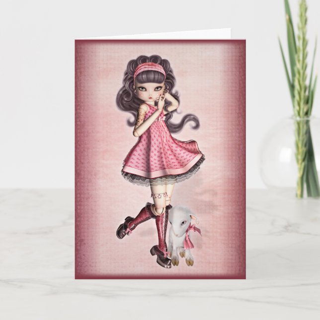 Zucker n' Gewürznotecard Karte (Vorderseite)