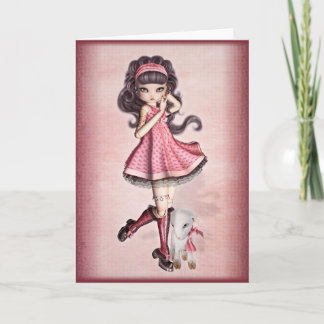 Zucker n' Gewürznotecard Karte