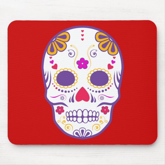 Zucker-Schädel: 1 Mousepad (Vorne)