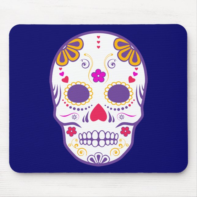 Zucker-Schädel: 1 Mousepad (Vorne)