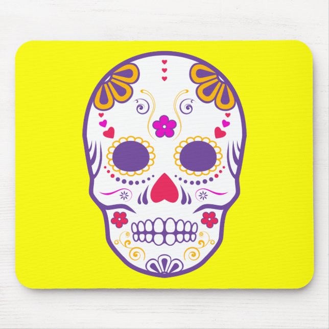 Zucker-Schädel: 1 Mousepad (Vorne)