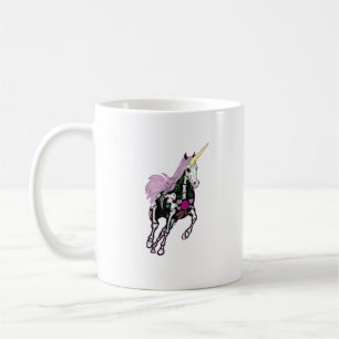 Zucker-Schädel-Einhorn-Tag-der-Toten-T-Shirt Kaffeetasse
