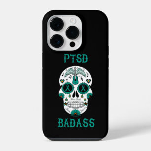 Zucker-Schädel/Hartgesotten...PTBS iPhone 14 Pro Hülle