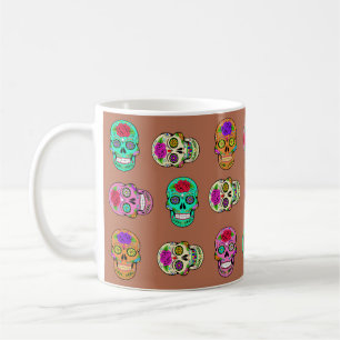 Zucker Schädel  Kaffeetasse