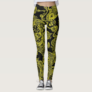 Zucker-Schädel-Leggings Leggings