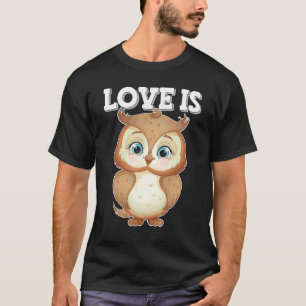 Zucker Süße Eule Waldbewohner 1 T-Shirt