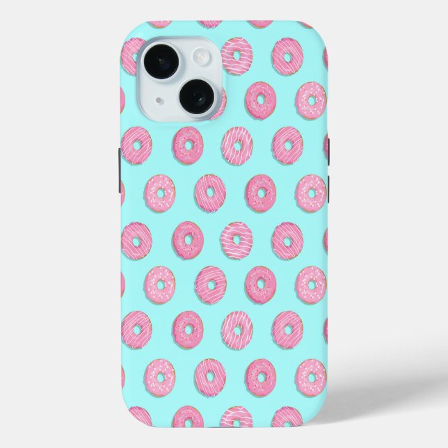 Zucker Sweet Pink Glazed Donuts Case-Mate iPhone Hülle (Rückseite)