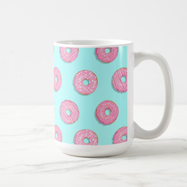 Zucker Sweet Pink Glazed Donuts Kaffeetasse (Rechts)