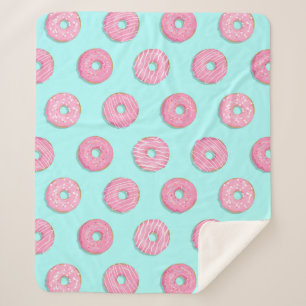 Zucker Sweet Pink Glazed Donuts Sherpadecke