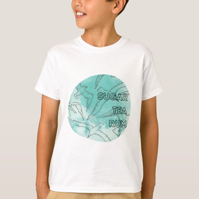 Zucker Tee und Rum Möwen (Vorderseite)