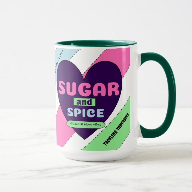 Zucker und Gewürz: Millenniums-Mama Power Tasse (Rechts)