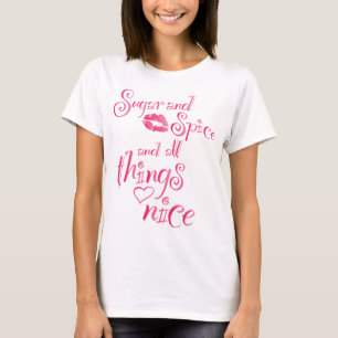 Zucker und Gewürz u. alle Sachen, die Nizza sind T-Shirt