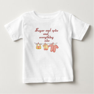 Zucker und Gewürz und alles Mögliche Baby T-shirt