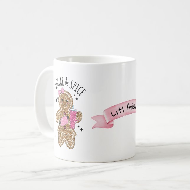 Zucker- und Gewürzkekse Kaffeetasse (Vorderseite Links)