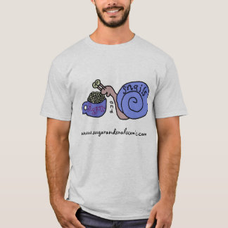 Zucker und Schnecke-Logo-T - Shirt